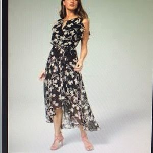 White House Black Market Flutter slv maxi